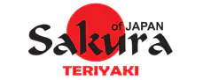 Sakura of Japan TERIYAKI logo, sister restaurant